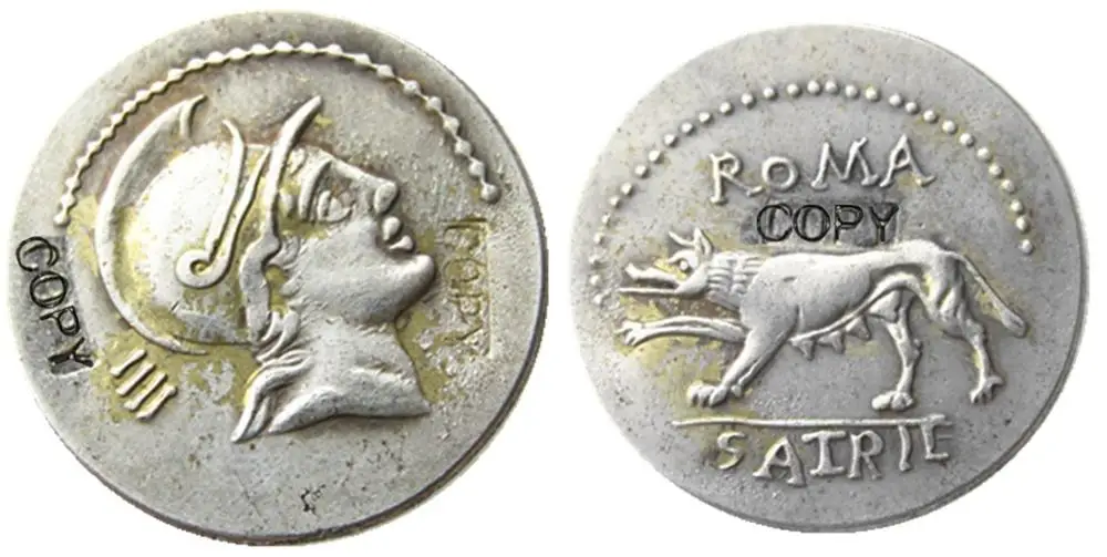 

RM(25) Roman Ancient Silver Plated Copy Coins