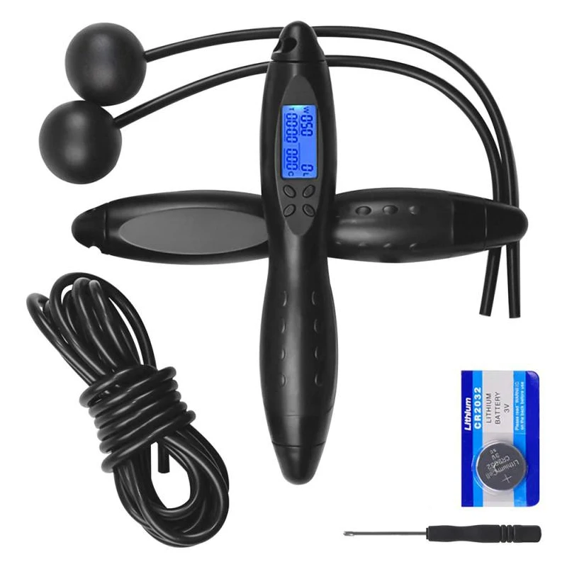 Умная Электронная Скакалка цифровая скакалка прочная износостойкая с цифровым