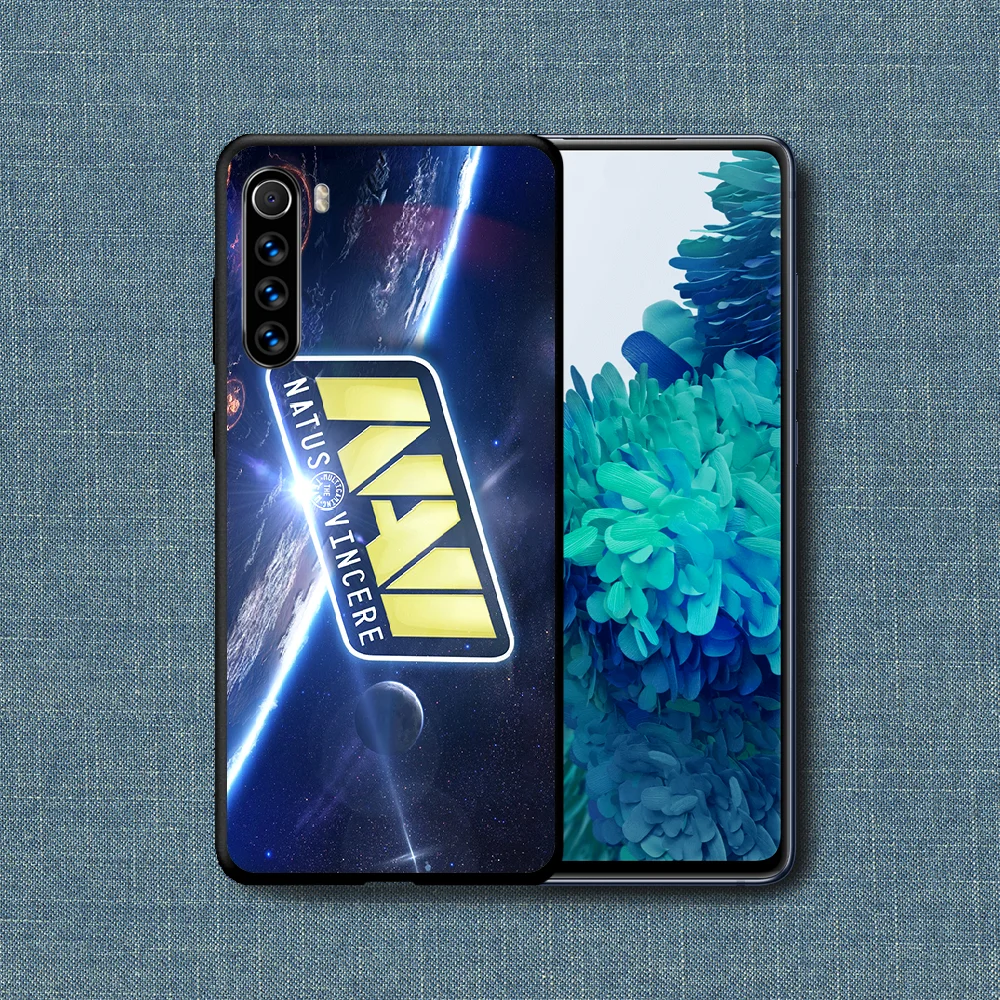 

Game CS Go Natus Vincere Navi Phone Case For Xiaomi Redmi Note 7 8 8T 9 9S 4X 7 7A 9A K30 Pro Ultra black Coque Fashion Back 3D