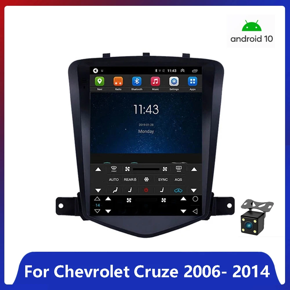 Автомобильный стереопроигрыватель 9 7 дюйма Android 10 1 2 + 32 ГБ GPS навигация