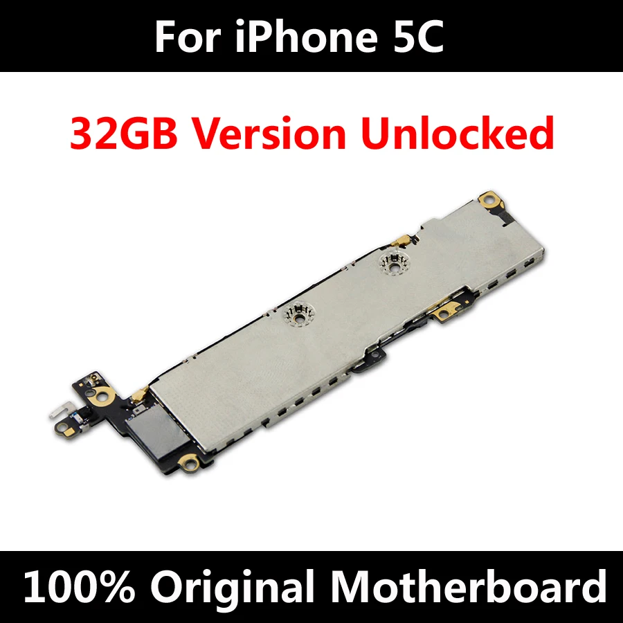 Для 100% Оригинальный iPhone 5C материнская плата 32 ГБ полностью разблокированная IOS