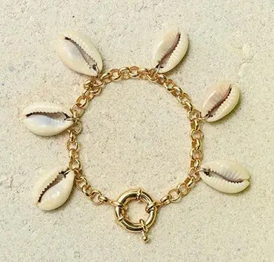 bracelet Lohri кристалл натуральный камень стекло браслет из бисера натуральный настоящий четырехлистный клевер талисманы браслет подарок на удачу браслеты для женщин - Окраска металла: bracelet