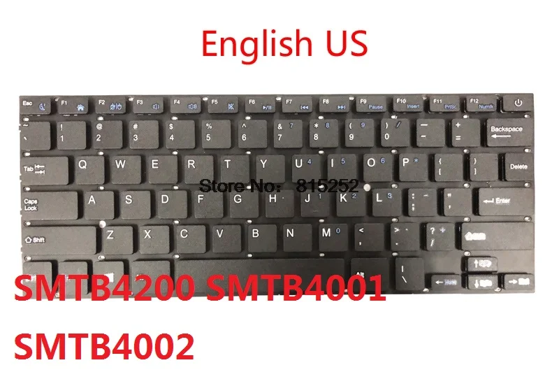 Клавиатура для ноутбука iSmart SMTB4200 SMTB4001 SMTB4002 SMTB4100 на английском языке US Black New |