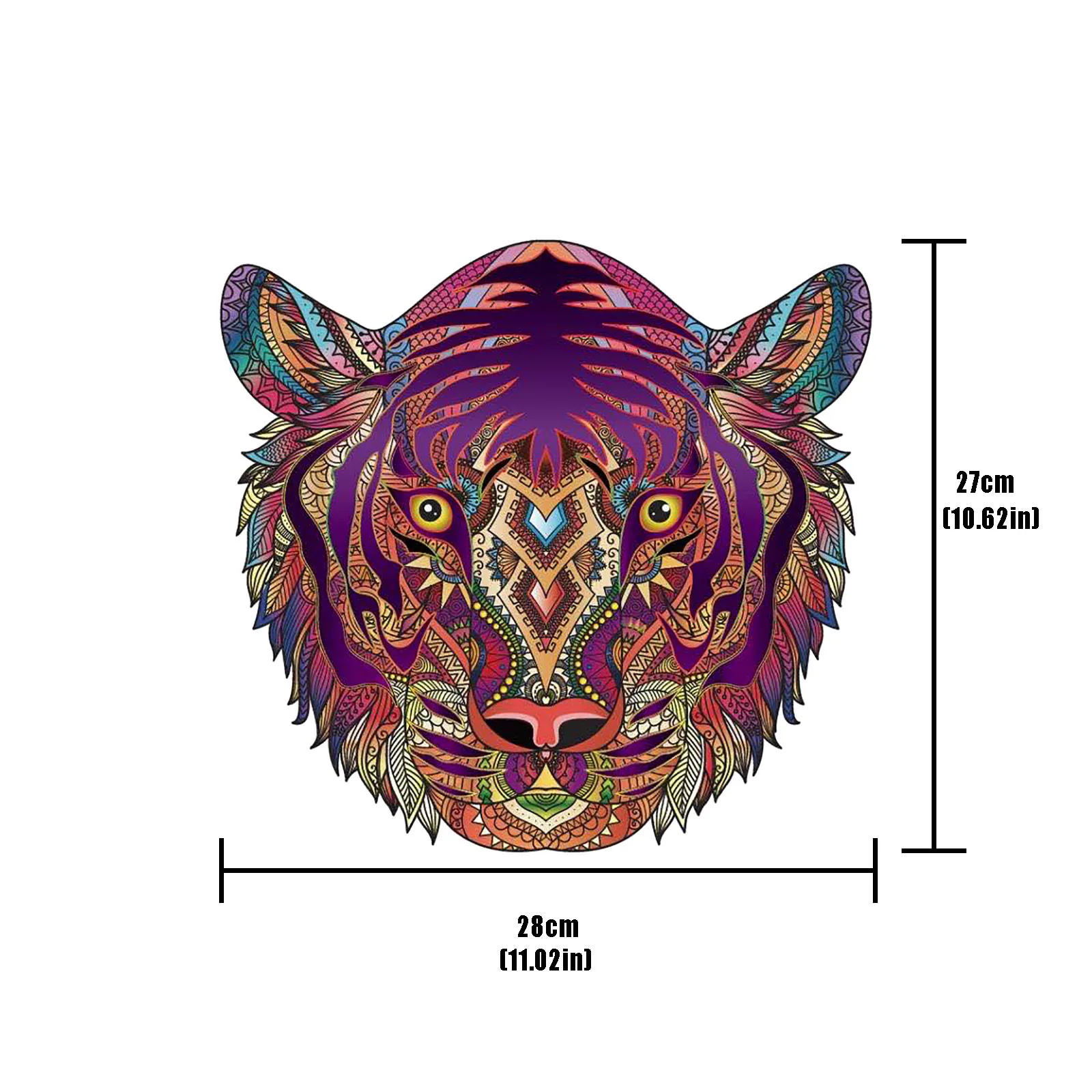 Деревянные головоломки для детей и взрослых &quotсделай сам&quot Тигр обучающая игра