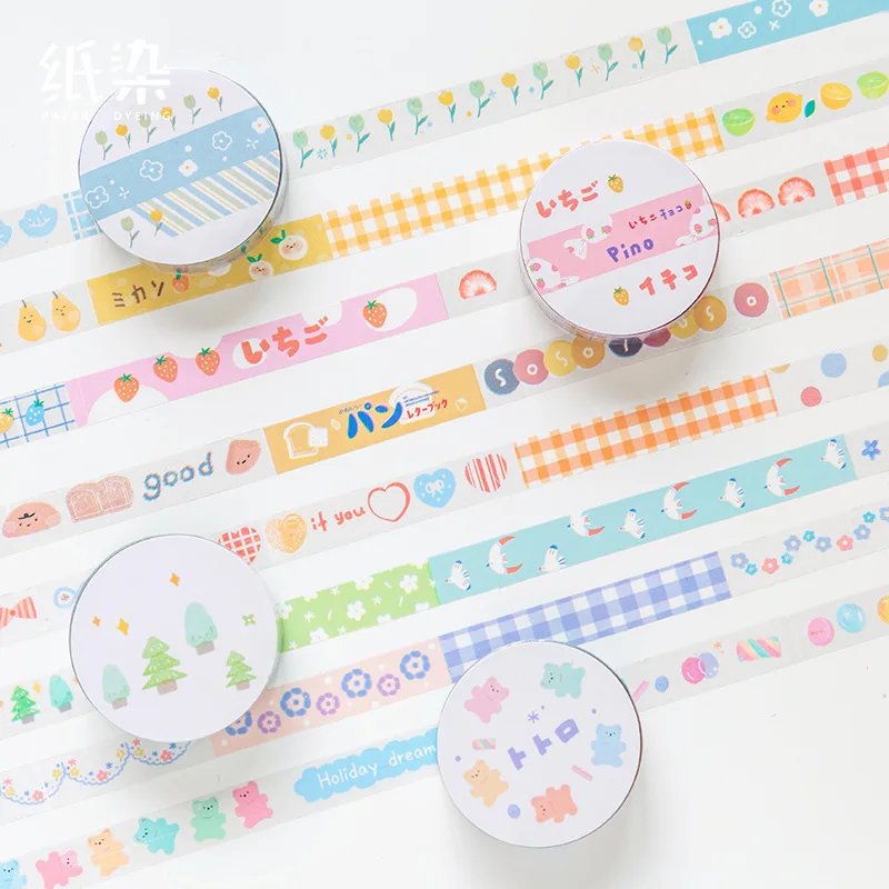 

SIXONE Garden вечерние, Свежий фрукт, медведь, любовь, фотообои, корейский стиль, милые декоративные наклейки, канцелярские принадлежности