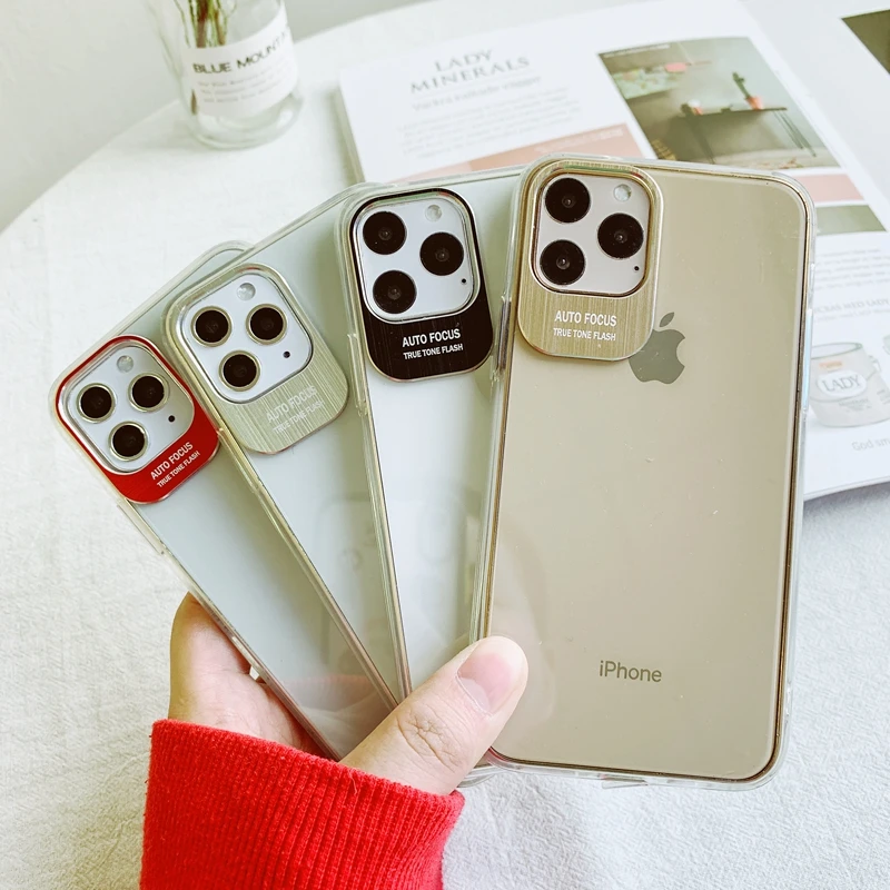 Металлический защитный чехол для объектива с надписью мягкий силиконовый