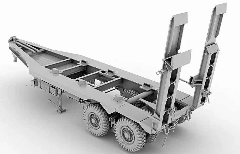 Тандер модель 1/35 TM35205 Второй мировой войны британский Scammell Pioneer TRMU30 трейлер |