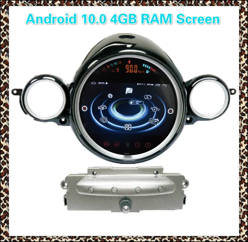 Автомобильный Android 10 GPS стерео экран для Mini One Cooper R55 R56 Peaceman Clubman 2011 кабриолета