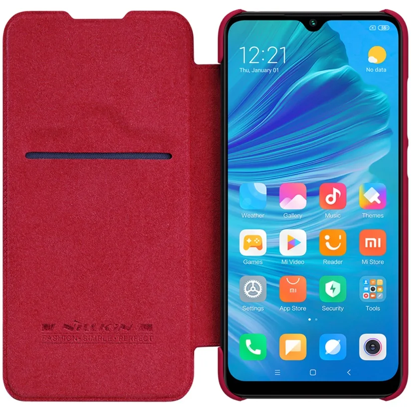 Винтажный кожаный флип-чехол Nillkin Qin для Xiaomi Mi 9 Lite mi CC9 CC 9e | Мобильные телефоны и