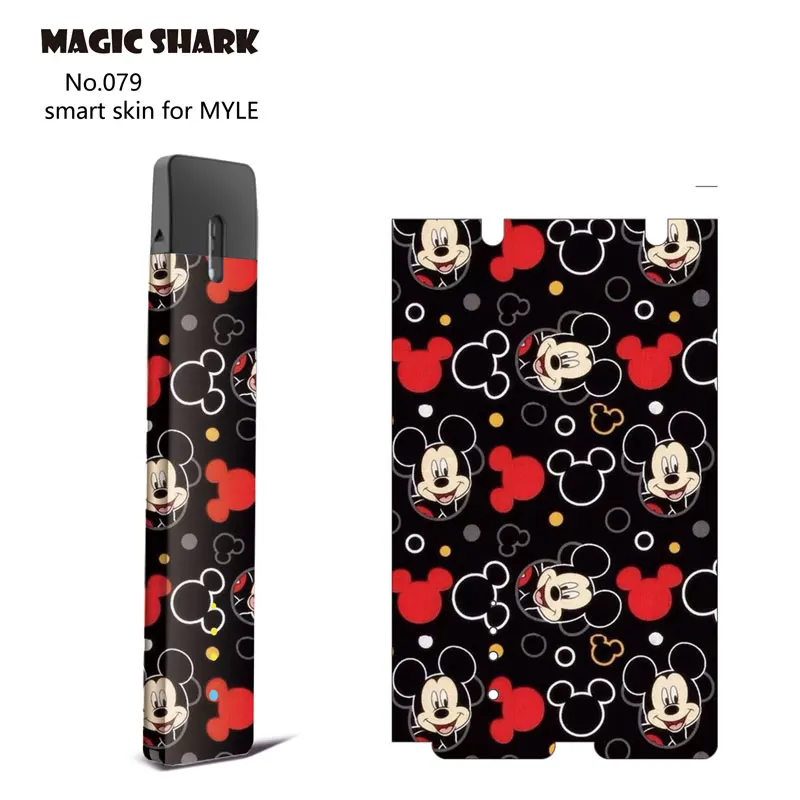 Magic Shark Fashion Devil Balloon Flower пленка для губ чехол вейпа наклейка Myle Vape 079-100 | Мобильные