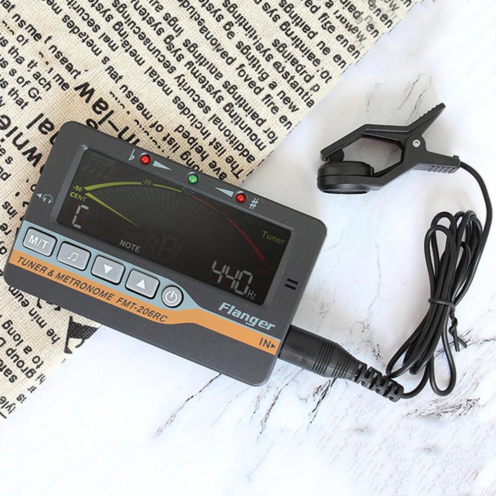 

Instrument 3 in 1 Metronome Tuner Tone Generator Professional Precision LCD Guitar Metronome for Guitar Bass Violin Ukelele