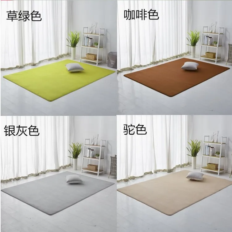 Коврик для гостиной/спальни противоскользящий мягкий ковер современный коврик