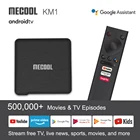 ТВ-приставка Mecool KM1, Android 10, 4 + 64 ГБ, Amlogic S905X3, двойной Wi-Fi