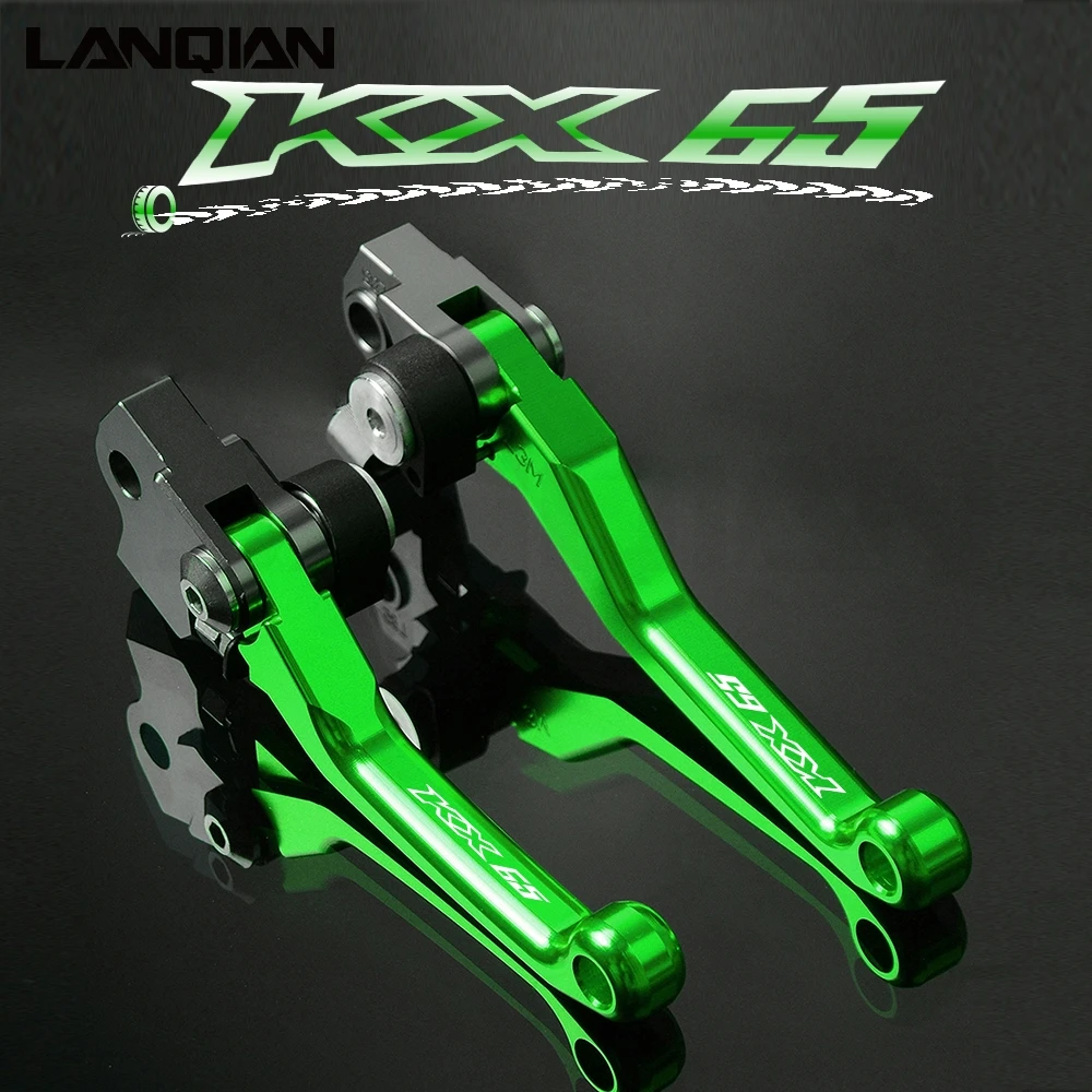 

Для мотоцикла Kawasaki KX65 Dirt Pit Bike Motocross Pivot тормозные рычаги сцепления KX 65 2000-2018 2012 2013 2014 2015 2016 2017
