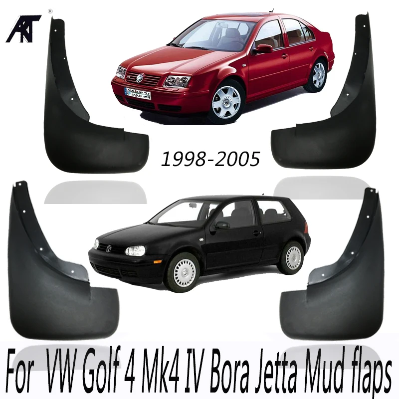 Брызговики для 1998 2005 VW Golf 4 Mk4 IV Bora Jetta брызговики передние и задние щитки от грязи