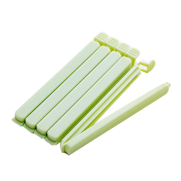 

5 Pack Sealing Clip Snack Food Bag Plastic storage rack