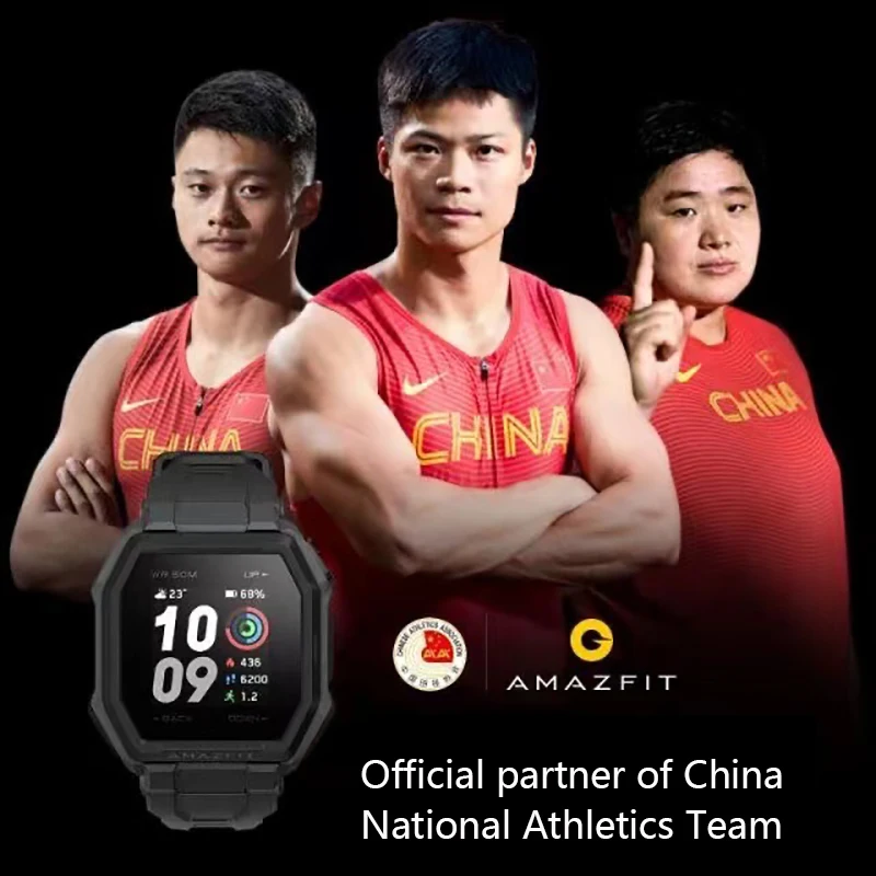 Смарт-часы Xiaomi AMAZFIT Ares мужские спортивные водонепроницаемые с GPS