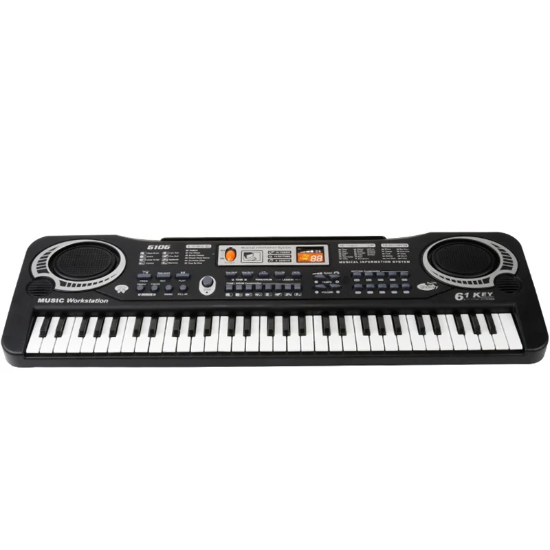 Детский letric Piano многофункциональный музыкальный инструмент 61 клавиша