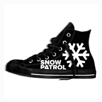 snow patrol heavy metal band icon mens womens designer leisure sneakers men casual canvas shoes