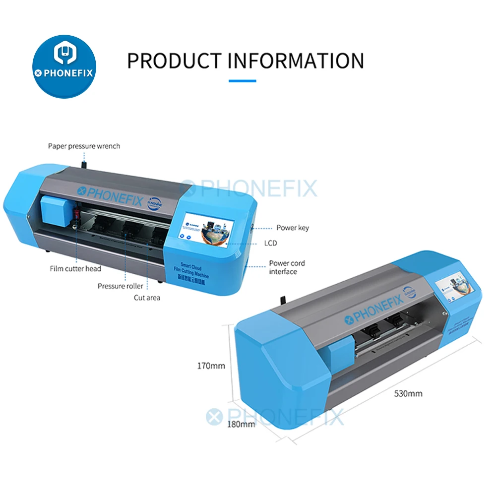 Оригинальная защитная пленка для экрана телефона автоматическая машина резки