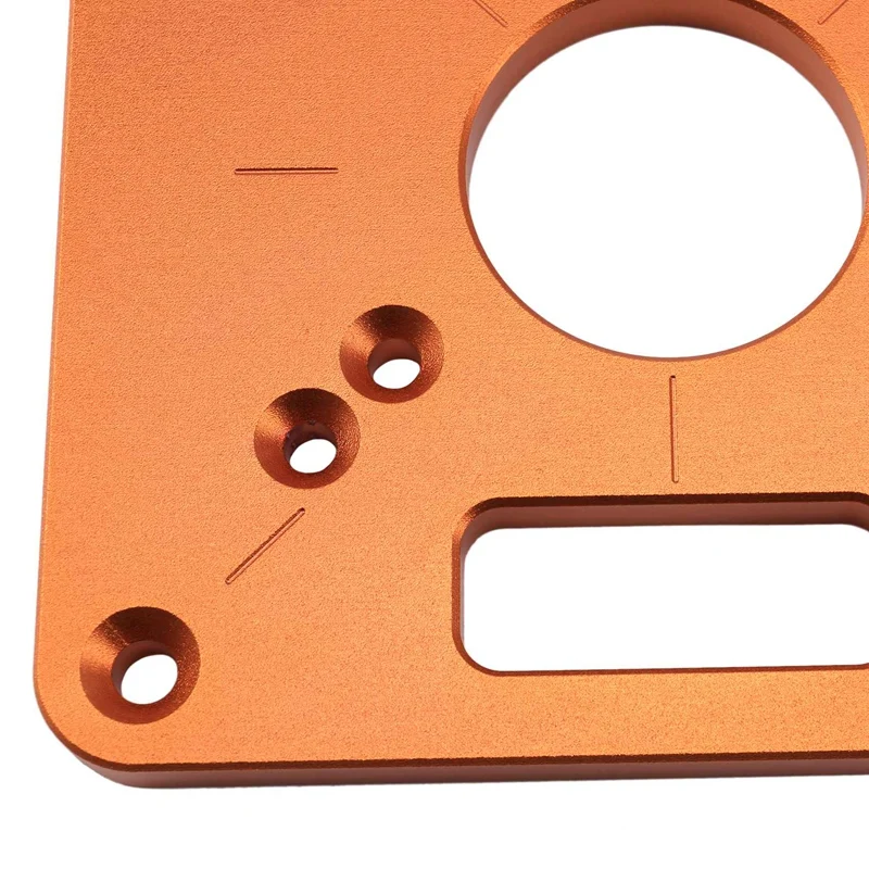 

Universal RT0700C Aluminium Router Table Insert Plate Woodworking Benches Wood Router Trimmer Models Engraving Machine