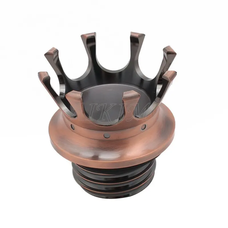 Мотоциклетный Кафе Racer бронзовый цвет алюминий флеш водохранилище Корона Стиль