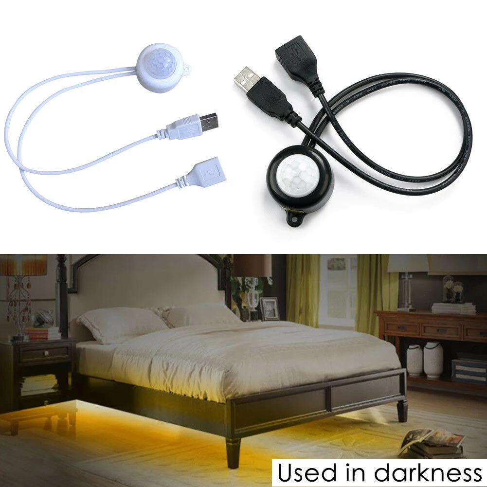 Infrared Corridor Adjustable Body Induction Closet Detector Motion Smart Mini Tools Professional Sensor Module Underbed Switch |