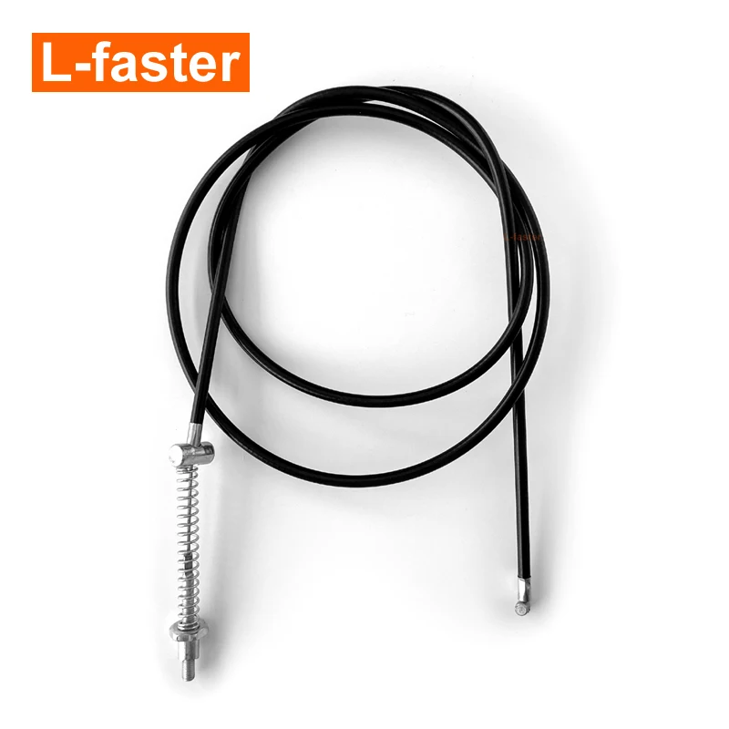 Кабель для барабанного тормоза колеса скутера с пружиной 120 см 130 180 или 200