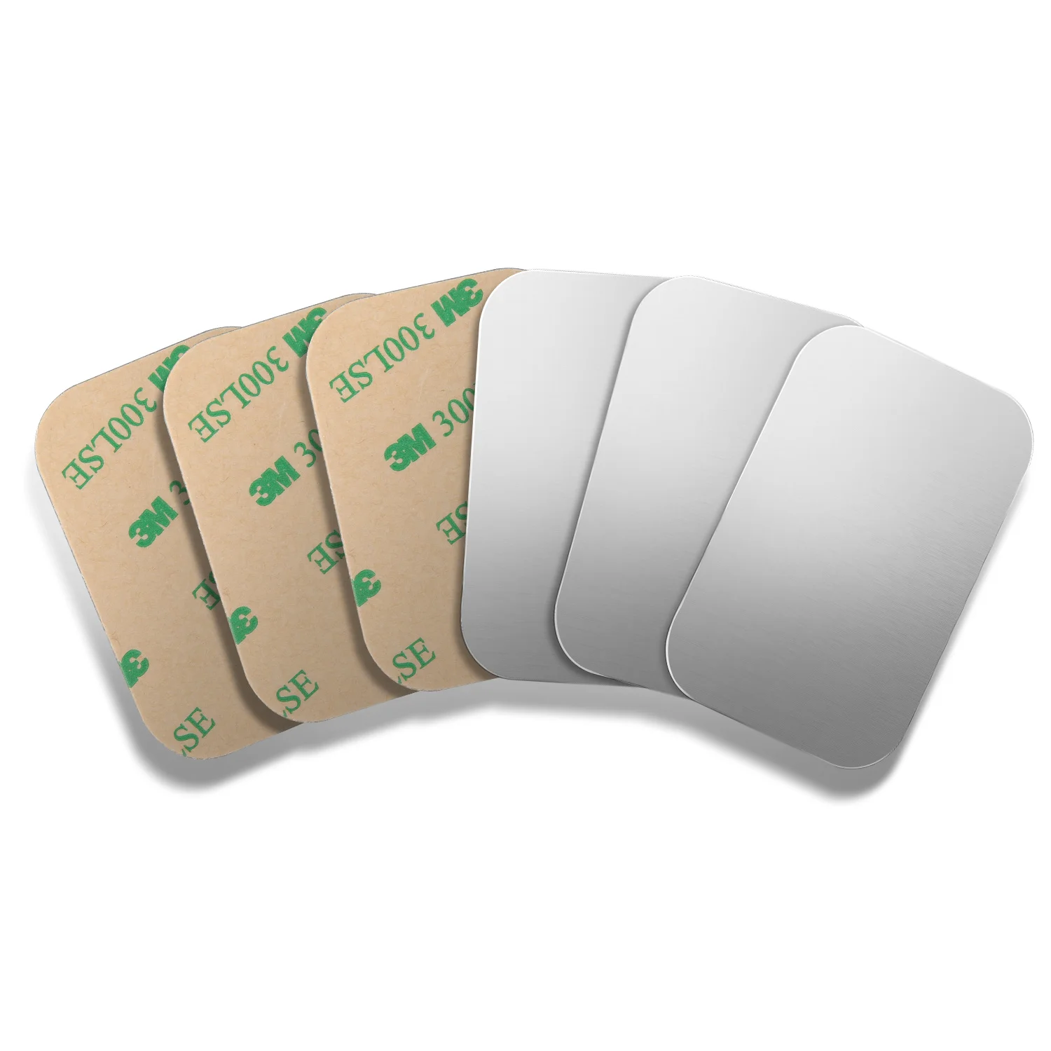 

1pcs Square Magnet Car Phone Holder Iron Plate Sticker Iron Plate Disk Replacement Car Phone Holder Installation