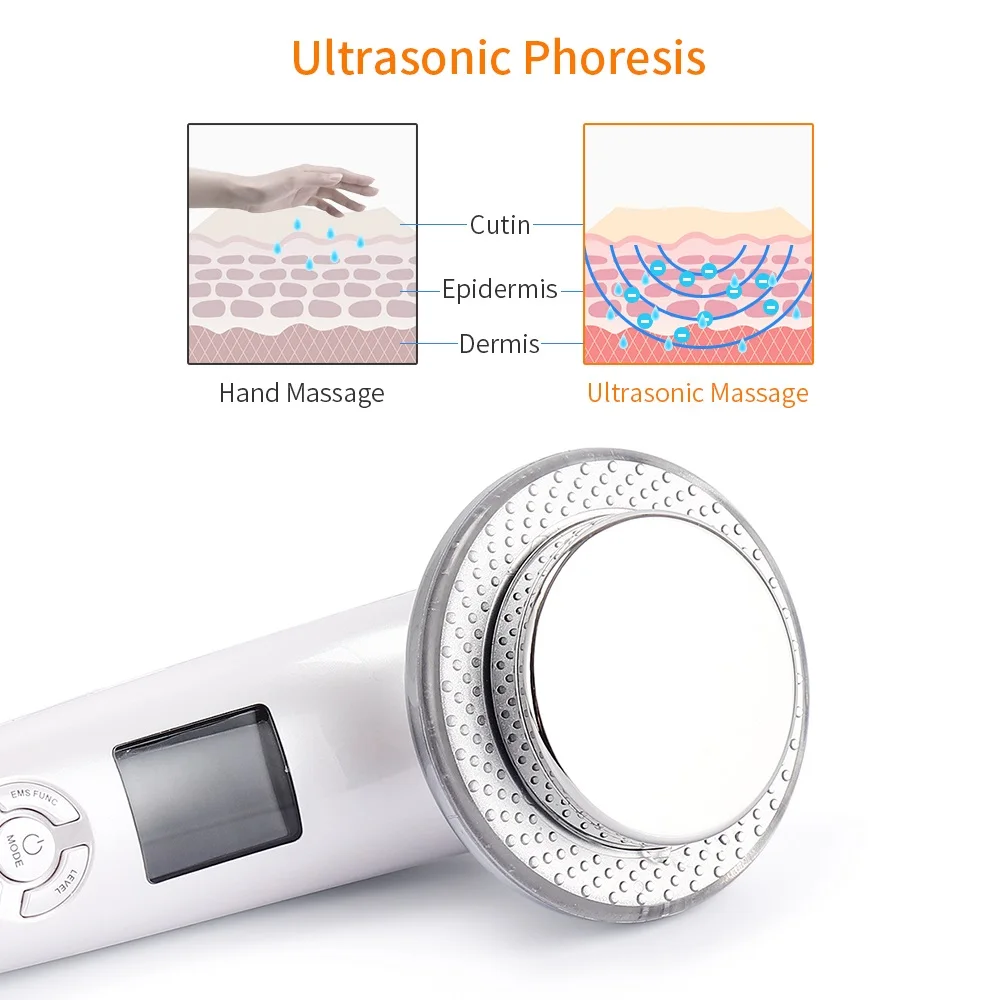 Koop 6In1EMS Infrarood Ultrasone Led Lichaam Afslanken Stimulator Met Digitale Scherm Vet Brander Gewicht Cavitatie Anti Cellulite Infrarood