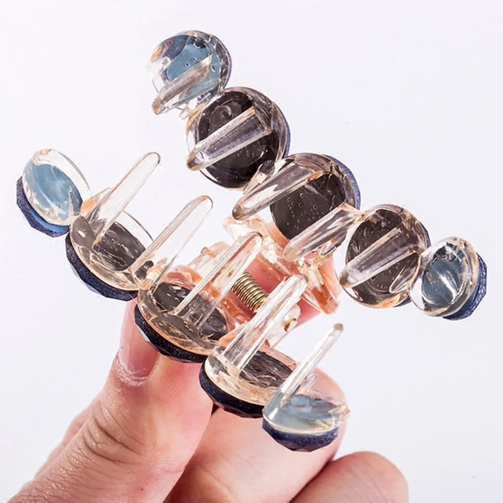 2020 Кристальный коготь для волос женщин и девочек заколки краб украшения