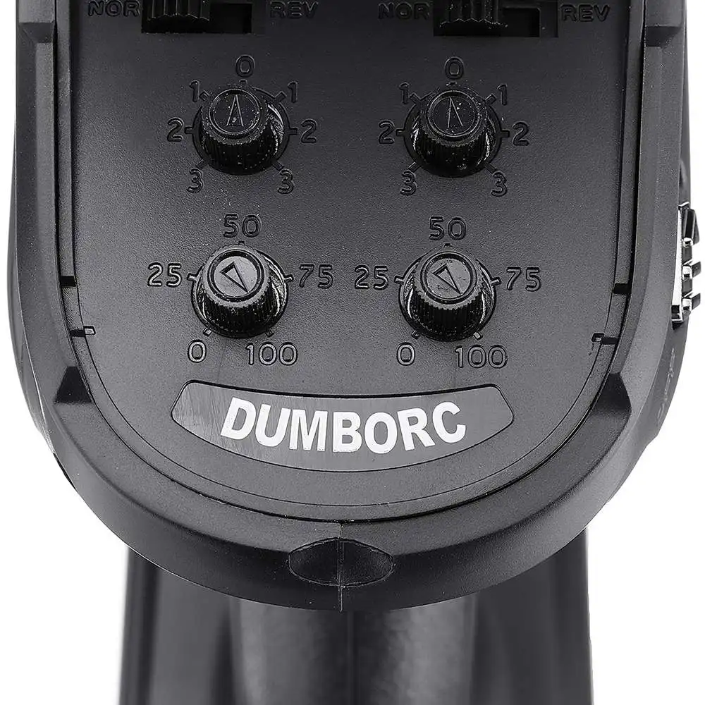 Стильный передатчик DumboRC X6 2,4G 6CH с приемником X6F для радиоуправляемых транспортных средств, модели лодок без Gryo