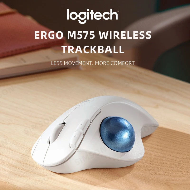 Мышь Logitech M575/M720 Беспроводная с USB-приемником 1000 точек/дюйм | Компьютеры и офис