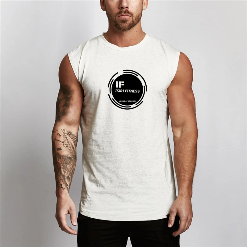 

IF FITNESS Men Gym Sleeveless Shirts BX02