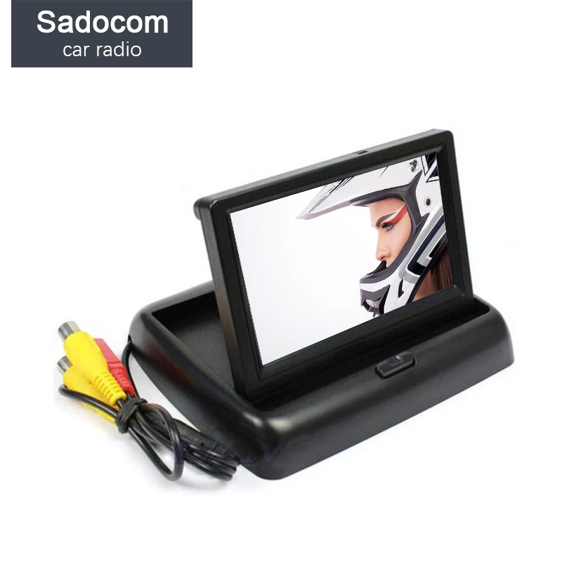 Skyshadow 4 3 дюймовый TFT цветной ЖК экран датчик парковки видео монитор для камеры