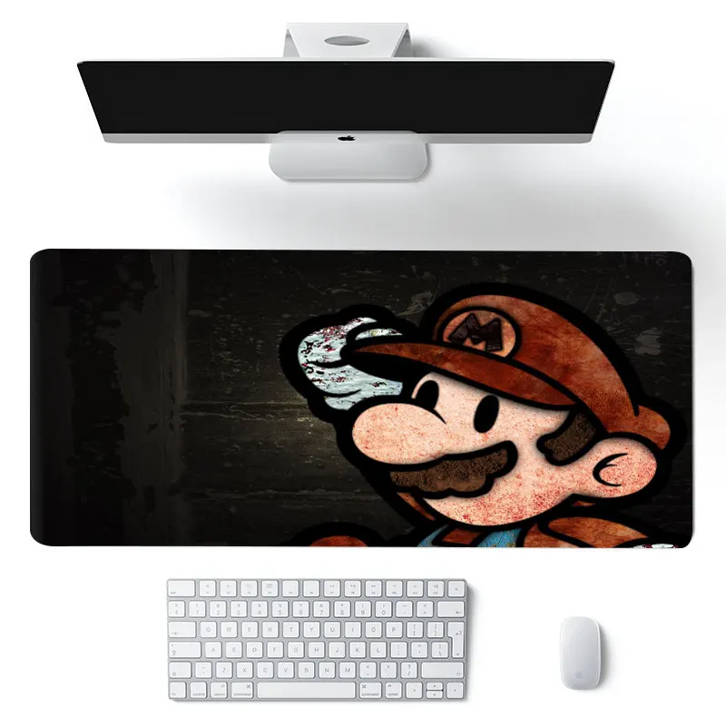 900x400 мм Марио Коврик для мыши Мыши Компьютерный коврик рождественские подарки