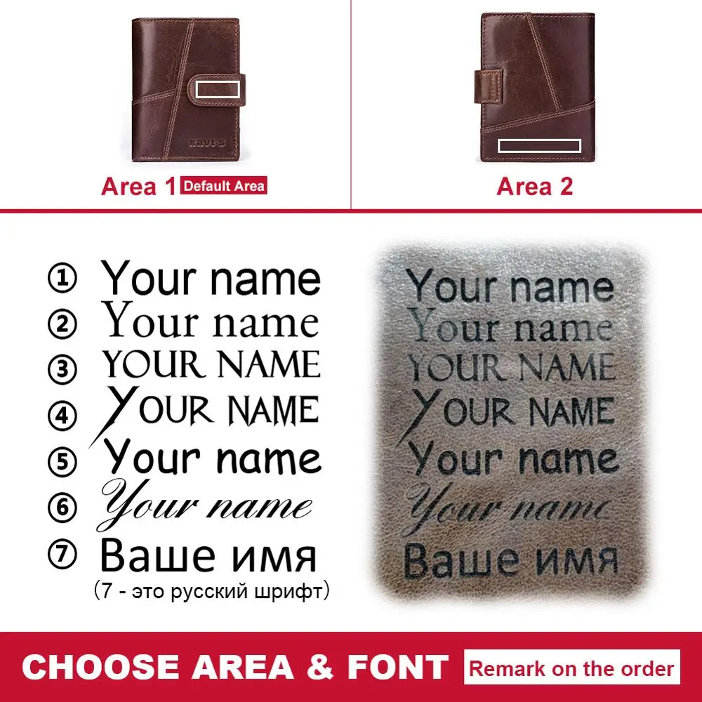 Кошелек KAVIS из натуральной воловьей кожи мужской кошелек для монет Crazy Horse