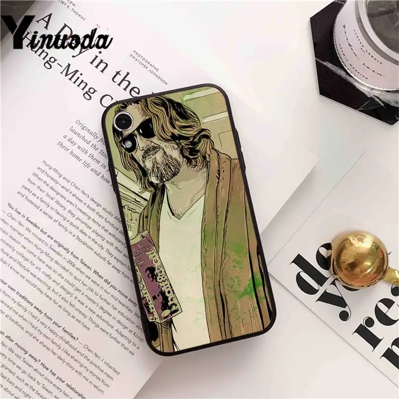 

Yinuoda The Big Lebowski Poster Phone Case cover For iPhone X 8 7 6 6S Plus XS MAX 5 5S SE XR 11 12 Pro Promax coque