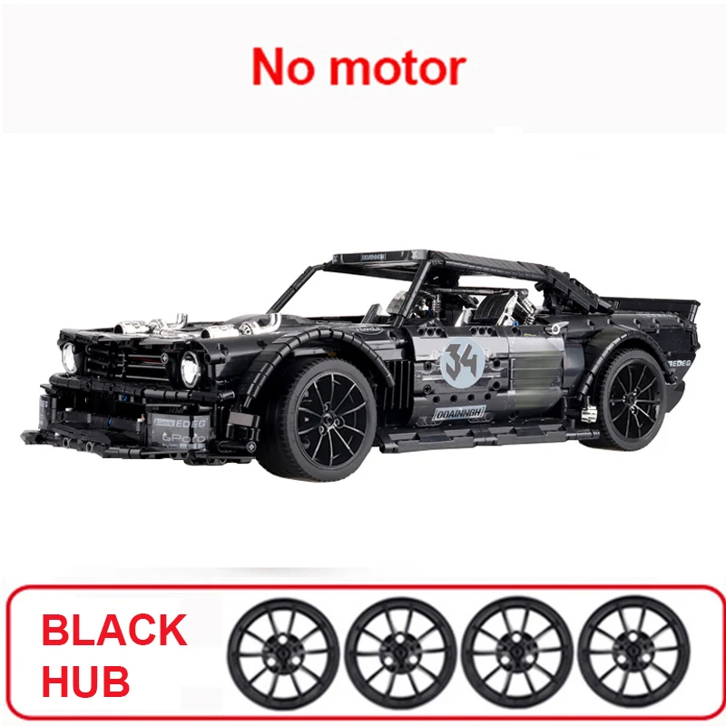 NO BOX Супер гоночный автомобиль 23009 23010 20086 совместимый Technic 42083 MOC-22970 MOC-23010 строительные блоки кирпичи игрушки подарки - Цвет: NO BOX