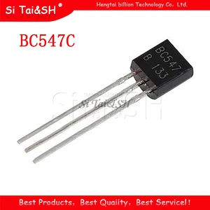 100PCS BC547C TO-92 BC547 TO92 547C new triode transistor
