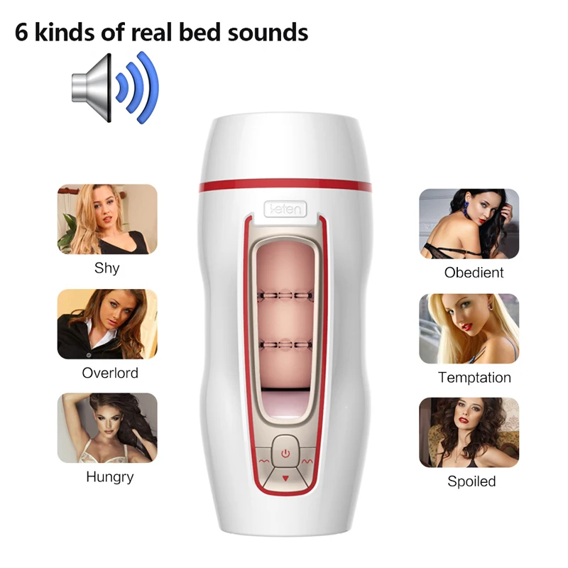 Leten BAILE Мужской мастурбатор искусственная вагина полностью автоматический