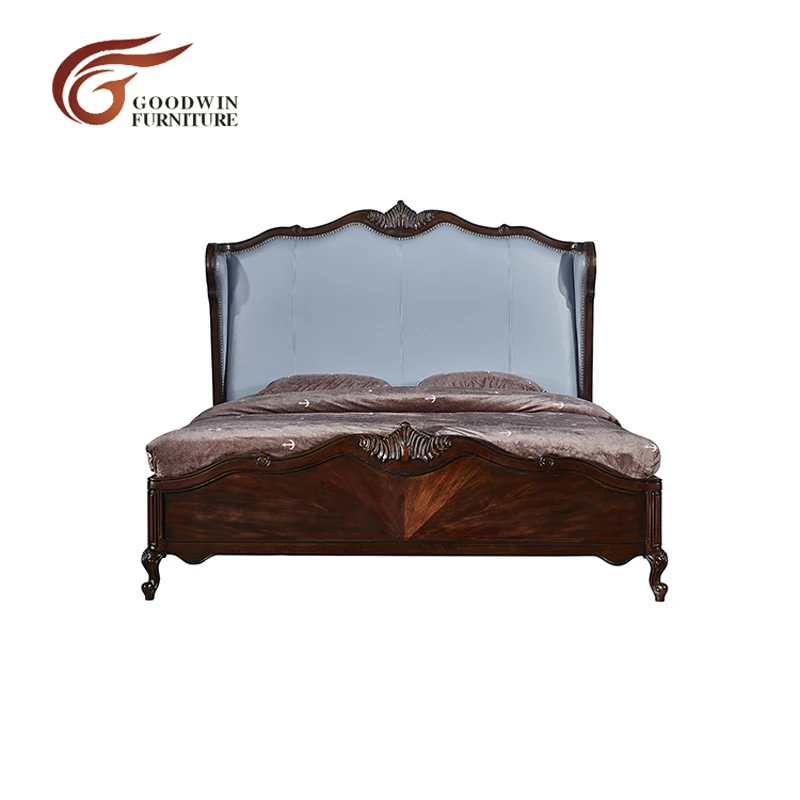 Набор мебели для спальни деревянная двуспальная кровать дизайн Комплект