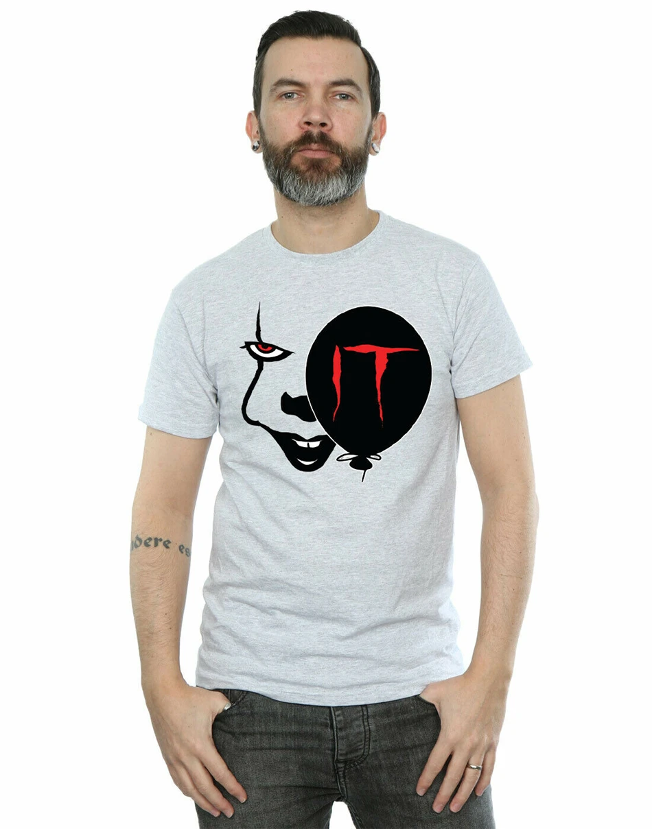 Модная Классическая футболка It Men'S Pennywise Smile|Мужские футболки| |