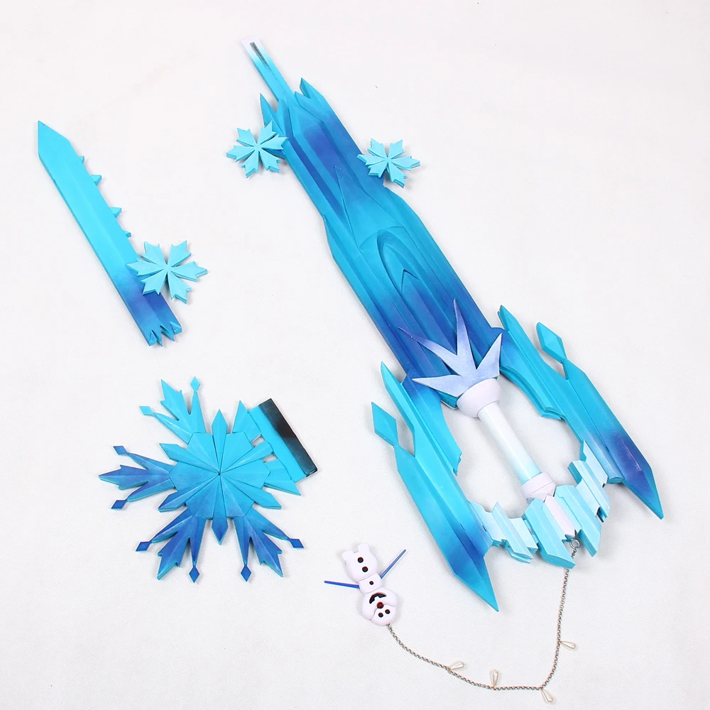 Kingdom Hearts Cosplay Weapon Sora Crystal Snow Keyblade Halloween Christmas Party Masquerade Anime Shows Cosplay performance