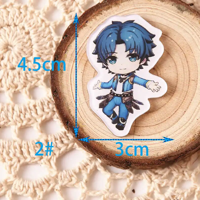 TQ 1 шт. Douro материковый мультфильм значок саблей Брошь булавка Fate/Grand Order FGO Archer