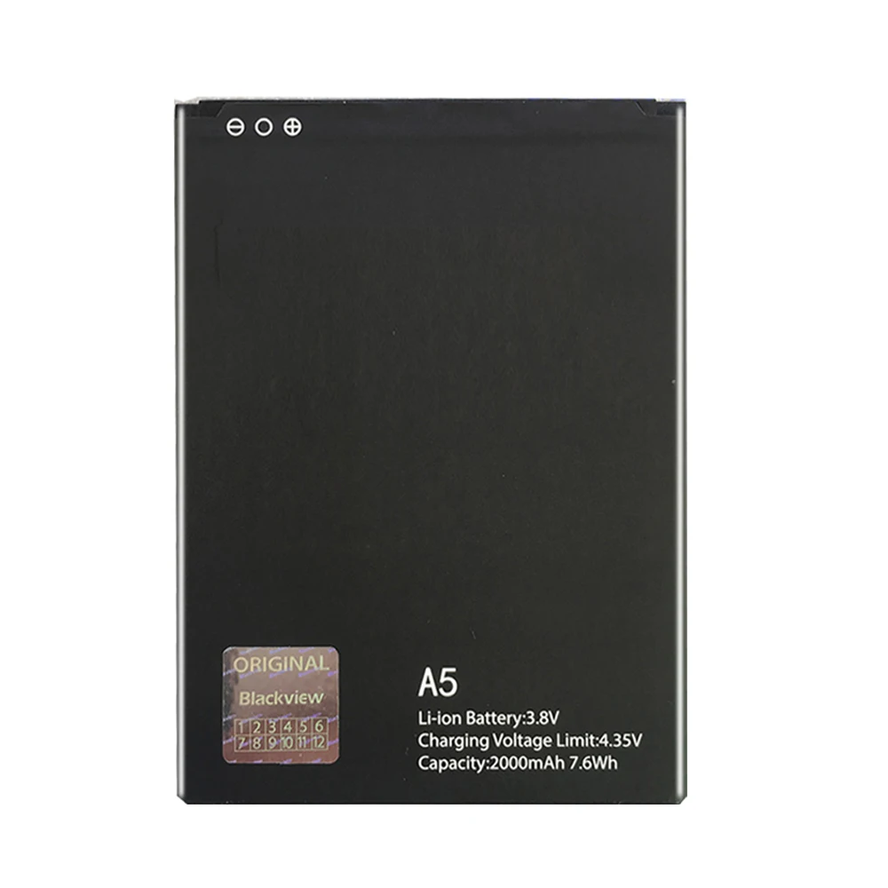 

ISUNOO Blackview A5 Battery 2000mAh Back Up Battery Replacement For Blackview A5
