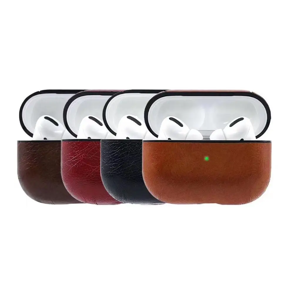 Leather Case for Airpods Pro Cover Flip Bag Wireless Earphones Storage Earpods Cases 1 2 Charging Box Earbud |