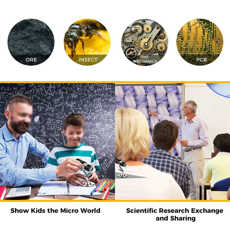 

1000X Zoom 1080P USB Microscope Digital Magnifier Endoscope Video Camera