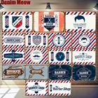 Винтажная вывеска для парикмахерской, металлическая вывеска в стиле ретро, металлическая вывеска для бара, паба, кафе, домашнего декора, профессиональный сервис, стеновое искусство, плакат N325