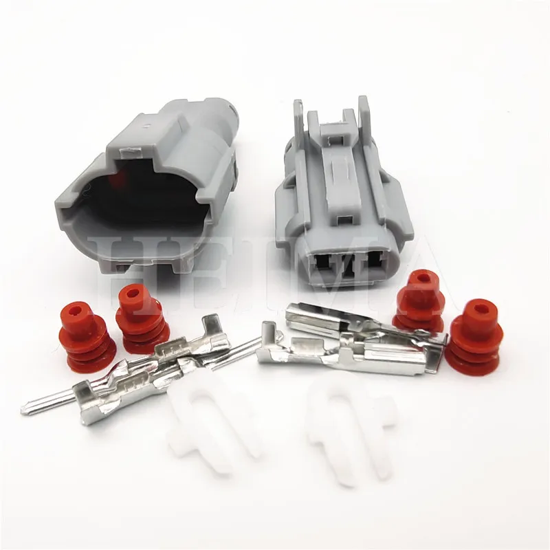 10 комплектов комплект SWP мужской женский Дневной ходовой огонь штекер 2 Pin way Авто